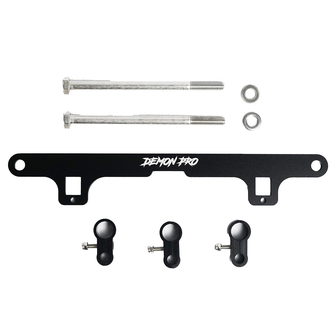 Demon Pro Barra oil feed and coolant line bracket