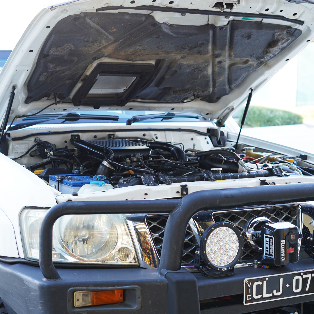 70mm Upgraded Intercooler for Nissan GU Patrol ZD30 CRD - CCT Turbo