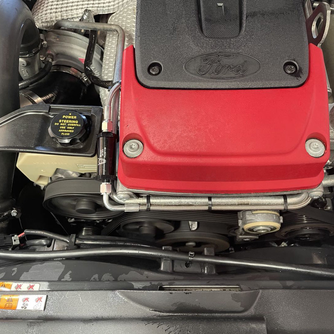 DPP Turbo Oil Feed Line & Oil Drain Line Kit Package For Ford Falcon XR6 BA/BF/FG FPV F6 with GT3576/GT3582/GT3584