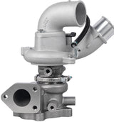 AT-4A750 TD03 turbocharger hose-clamp outlet view