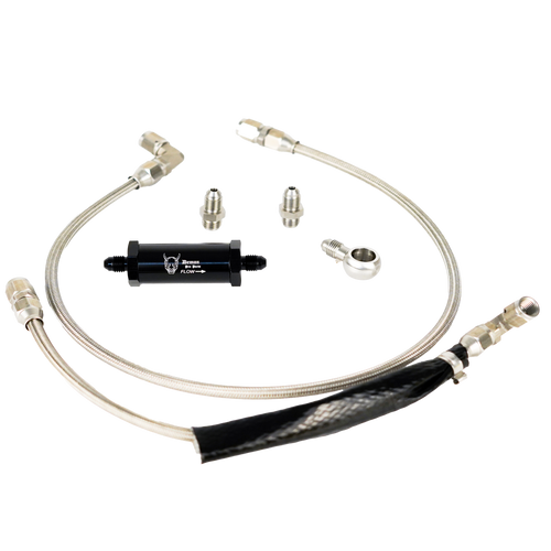 New Gen2 DPP Turbo oil Feed Line Kit For Ford Falcon XR6 BA/BF/FG FPV F6 with GT3576/GT3582/GT3584