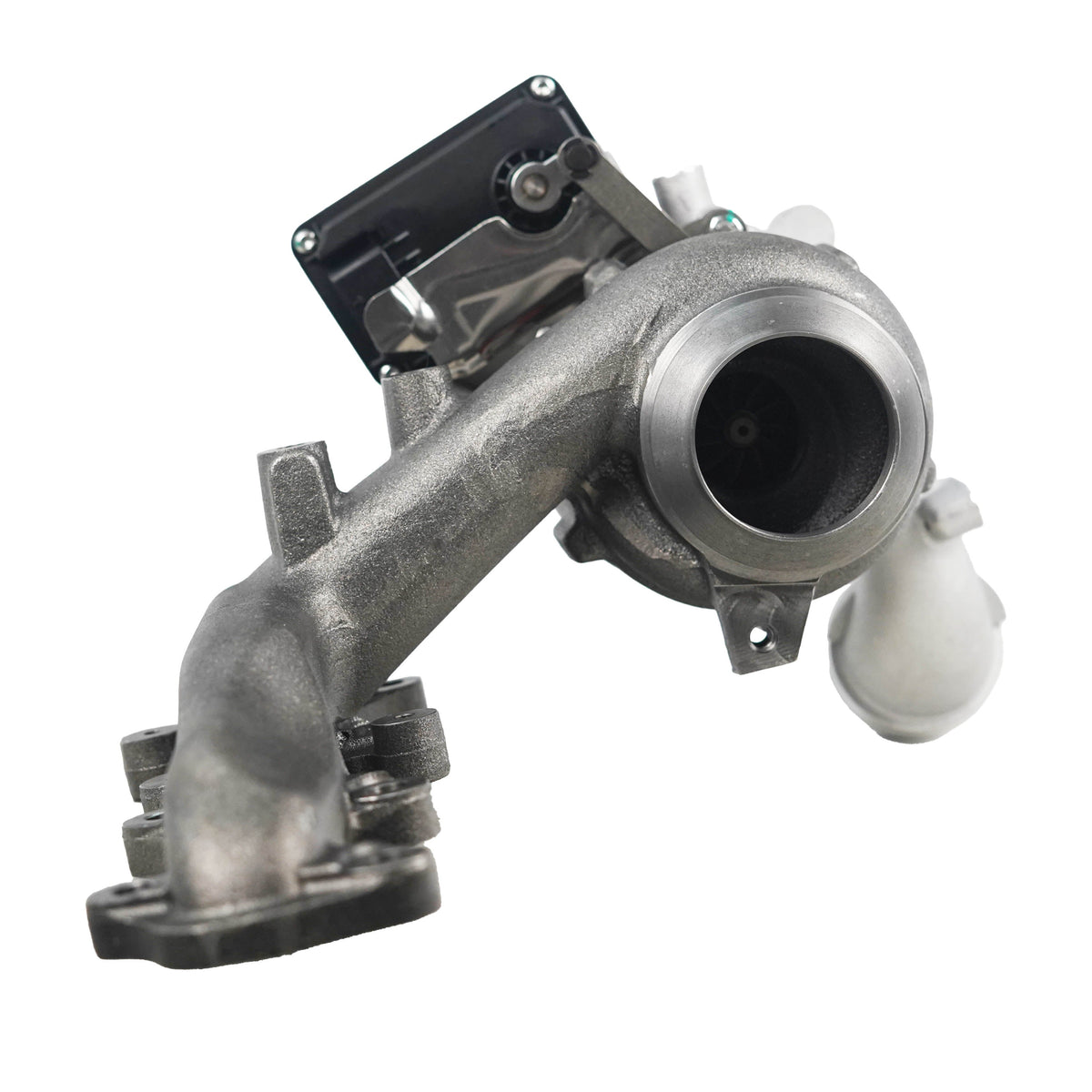E&E TD03L12BR turbocharger side view