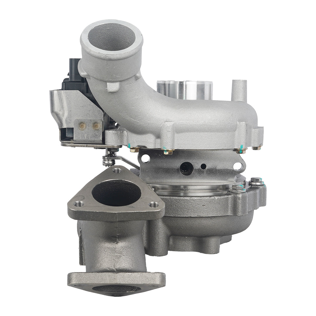 E&E GTB2056VZK turbocharger side view