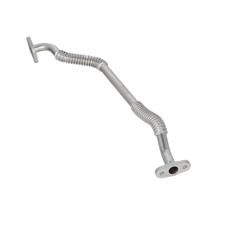 Hyundai G4FJ turbo oil return pipe fitting detail