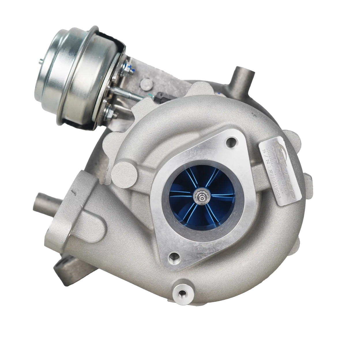 CCT Stage 1 plus Hi-Flow Billet Turbo for Nissan Navara D40 Pathfinder R51 2.5L YD25 (4-Bolt Flange)