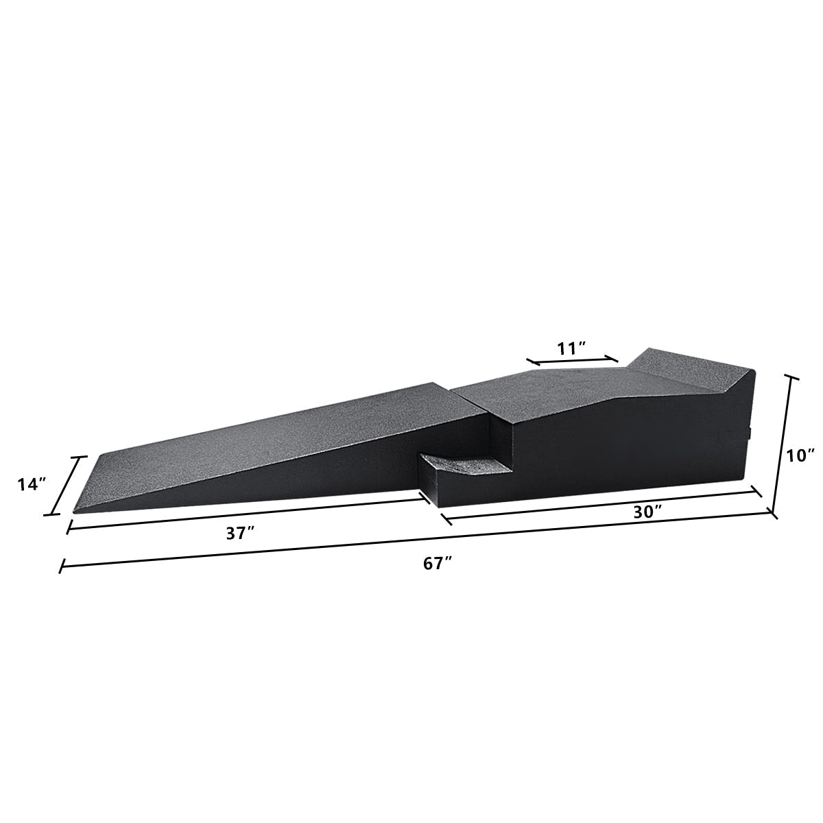 Speed Up Performance low-profile 2-piece vehicle ramps pair