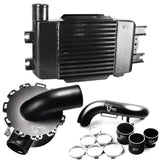 70mm Upgraded Intercooler + Upgraded Airbox + Intake Pipe Kit for Nissan GU Patrol ZD30 CRD