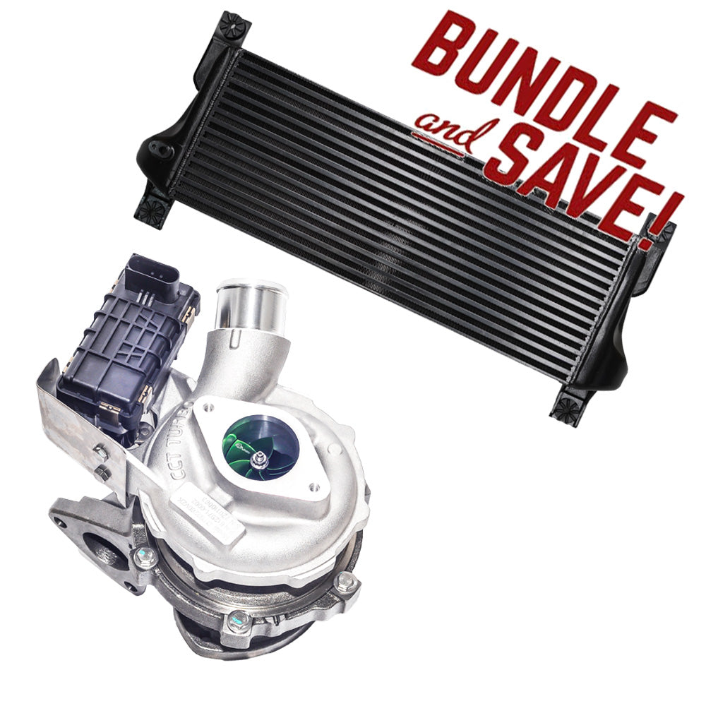 Stage 2 CCT Turbo & intercooler upgrade package for Ford Ranger PA5T PX1 / PX2 / PX3 / Mazda BT-50 3.2L